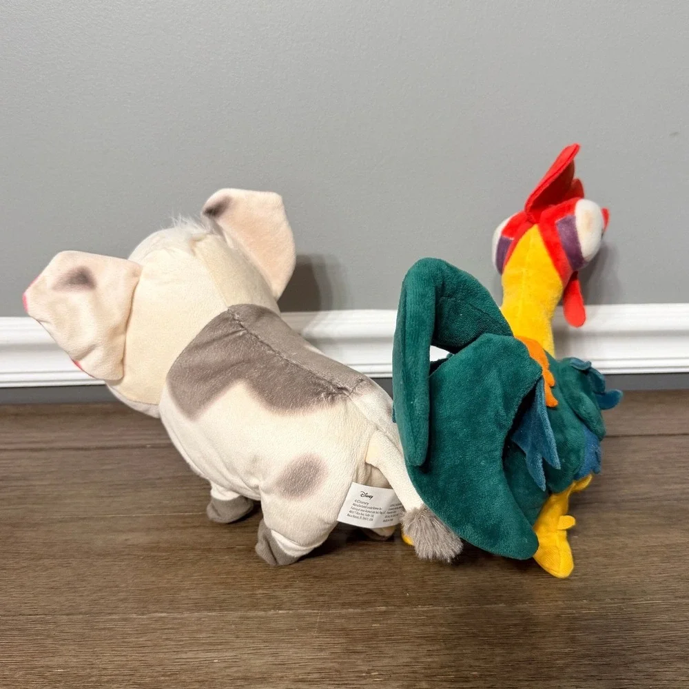 Disney Moana Hei Hei and Pua Interactive Sound Plush Set‎